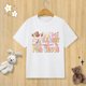 thumbnail image 3 of Camiseta de algodón puro para niños, camiseta con estampado de huevo de conejito de Pascua feliz, camiseta de manga corta con cuello redondo, ropa para niños, camiseta para bebés, ropa para niñas, 3 of 5
