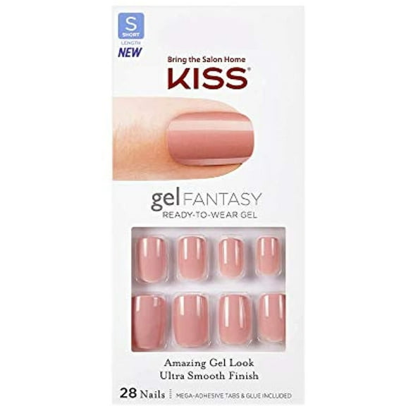 Kiss Gel Fantasy Ready-To-Wear Press-On Gel Nails