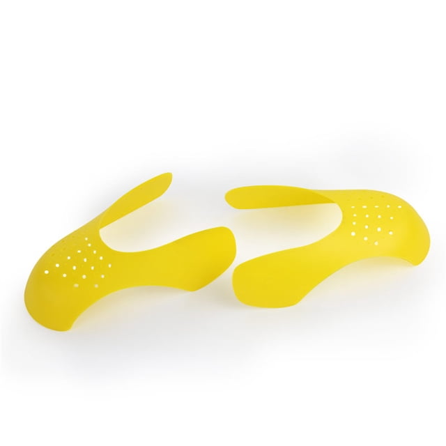 Protectores de pliegue colorido a baja temperatura resistente a la lavable fácil entregable con orificio de ventilación La caja de punta antihrinkle para zapato amarillo l l Inevent AP008477-03