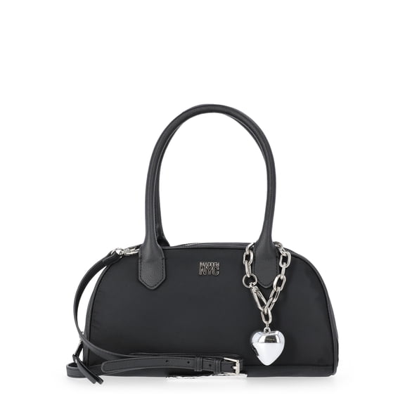 Madden NYC Women's East West Bowler Bag, Black