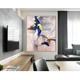thumbnail image 3 of Hand Painted Geometric Canvas Oil Painting On canvas Large Wall Art Abstract Modern Home Decor For Office Living Room Canvas Art Unframed, 3 of 6