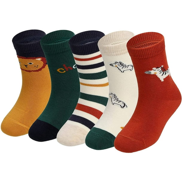 Chaussettes en coton pour grands garçons Chaussettes sans couture pour  enfants 10-12 ans 