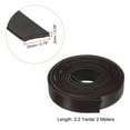 thumbnail image 2 of 2.2 Yard 20mm Flat Leather Cord, Leather Lacing Strips for DIY Crafting Coffee, 2 of 6