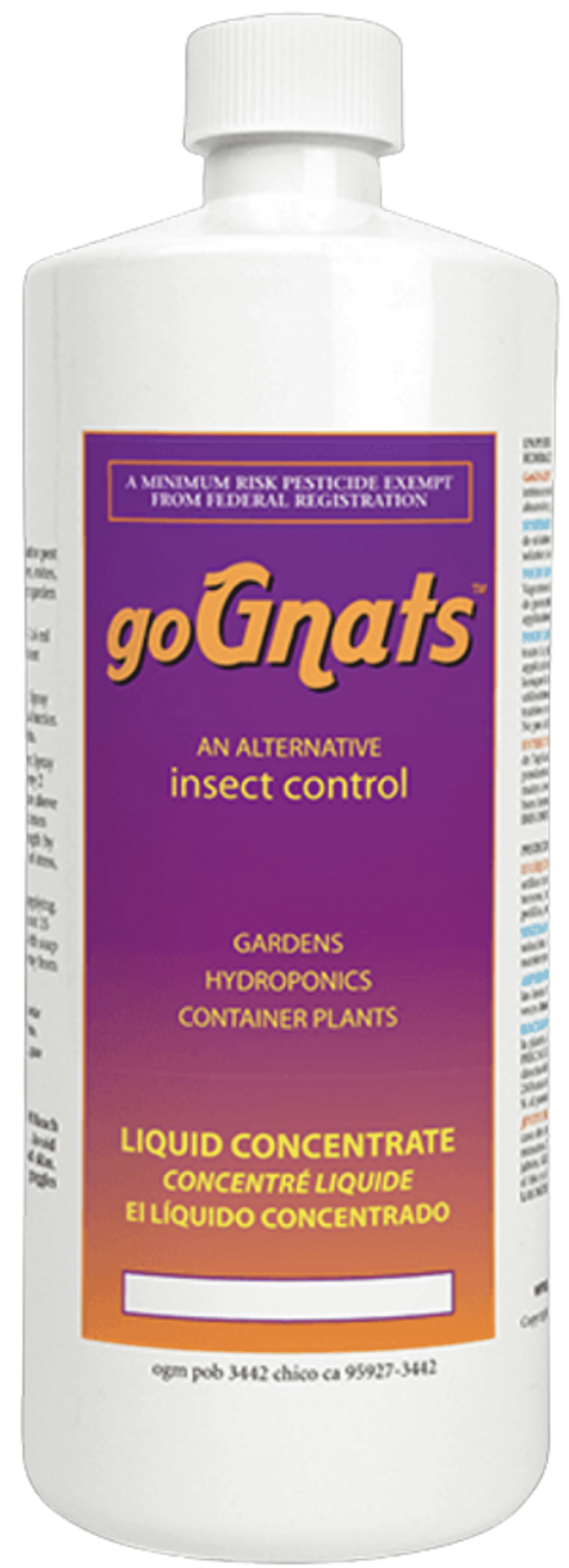 Earth Juice Go Gnats Natural Insect Control, Liquid Concentrate