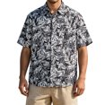 thumbnail image 2 of Vmvidoty Shirt for Men Short Sleeves Printed Casual Button Down Summer Beach Floral Shirts G XL, 2 of 4