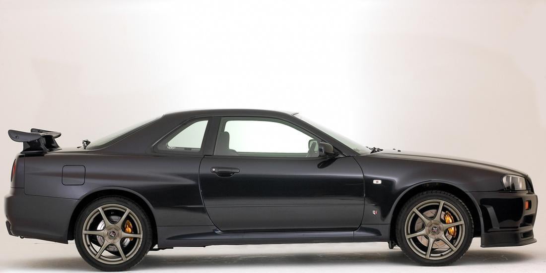 1999 Nissan Skyline GTR-34 Print Wall Art - Walmart.com - Walmart.com