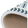 thumbnail image 7 of Dreamtimes Nordic Ethnic Geometric Non-Slip Area Rug 72"x48", Blue White Chevron Soft Non Slip Washable Floor Mats for Indoor Front Porch,Living Room, Bedroom,Kitchen, 7 of 7