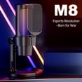 thumbnail image 3 of Microphone,With - Mode Pick- Play Usb Compatible With Computer Mic Kit With To Mute Key To And Knob Mic Kit Play Compatible Knob Play One Key With Mode Pick- One Mute And Usb With Mute Mode Play, 3 of 7