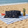 thumbnail image 5 of Outdoor Pillow Cover Sea Turtle Jellyfish Set of 2 Waterproof Throw Pillowcases Coral Starfish Blue Decorative Patio Furniture Pillows for Couch Garden Indoor & Outdoor Use, 5 of 9