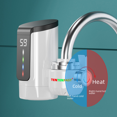 Installationfree electric faucet heater instant cold water heater