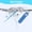 Blue, variant on nose hair trimmer for women Nose Hair Trimmer,2-in-1 Manual Dual-Sided 360° Rotating Nasal Hair Cutter,Travel Essentials 3pc