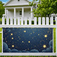 thumbnail image 5 of Dark Blue Background with Shining Golden Stars Banner Party Decorations Backdrop for Birthday Celebrations Photography Props and Event Decor Happy Party Decorative Supplies, 5 of 8