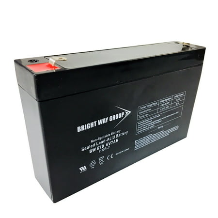 Best Ride On Cars 6 Volt 7Ah Battery Replacement for Kids Ride