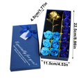 thumbnail image 3 of Moocorvic Valentine'S Day Gifts for Her, 12 Floral Scented Rose Soap Flowers And A Gold Rose Gift Box Birthday Gifts for Women Wife Mom, 3 of 7