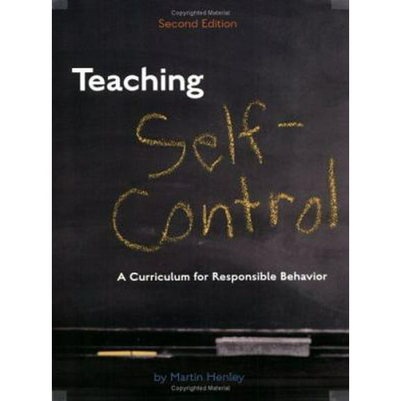 Teaching Self-Control: A Curriculum for Responsible Behavior 1932127127 (Paperback - Used)