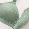 thumbnail image 6 of Levmjia Women No Wire Bra Plus Size Comfortable Supportive Soft Polyester High Elasticity Adjustable Underwire Free Lingerie for Middle Aged Elderly Casual Sleepwear, 6 of 8