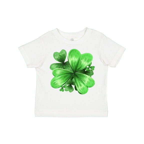 Inktastic Painted Clover Patch- shamrocks for St. Patricks Day Boys or Girls Toddler T-Shirt