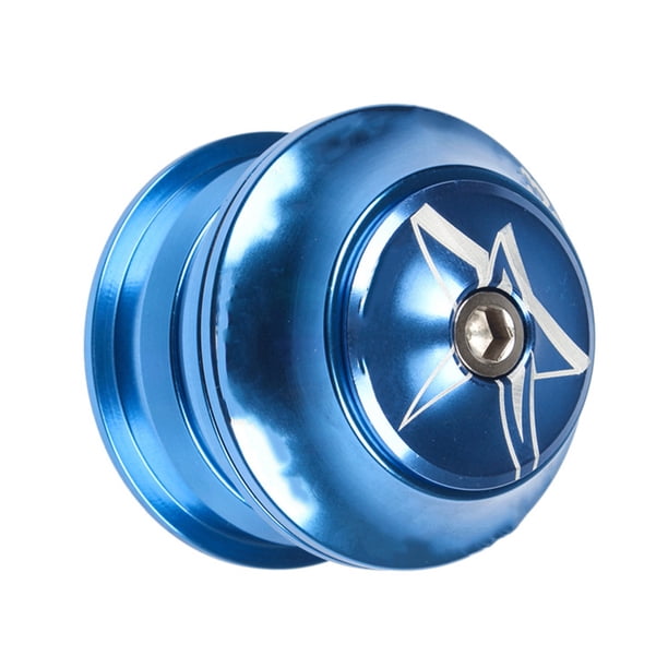 Cojinete de bicicleta Advancent juego de cuencos ligero horquilla delantera tubo interno externo estable auriculares para Ciclismo azul