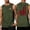#01 Army Green, variant on 250th Anniversary Tank Tops for Men Sleeveless Crew Neck Usa Flag Print Daily Patriotic Vest Stretchy Summer Casual T-Shirts ,XXL,#01 Blue