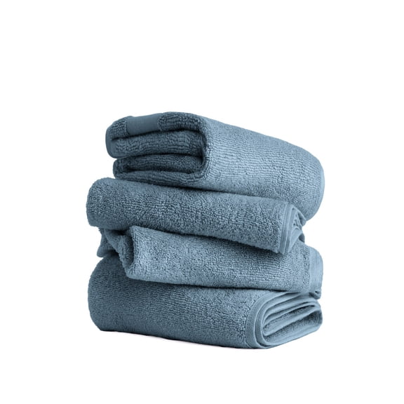 Noble Linens 4 pack Cotton Hand Towels