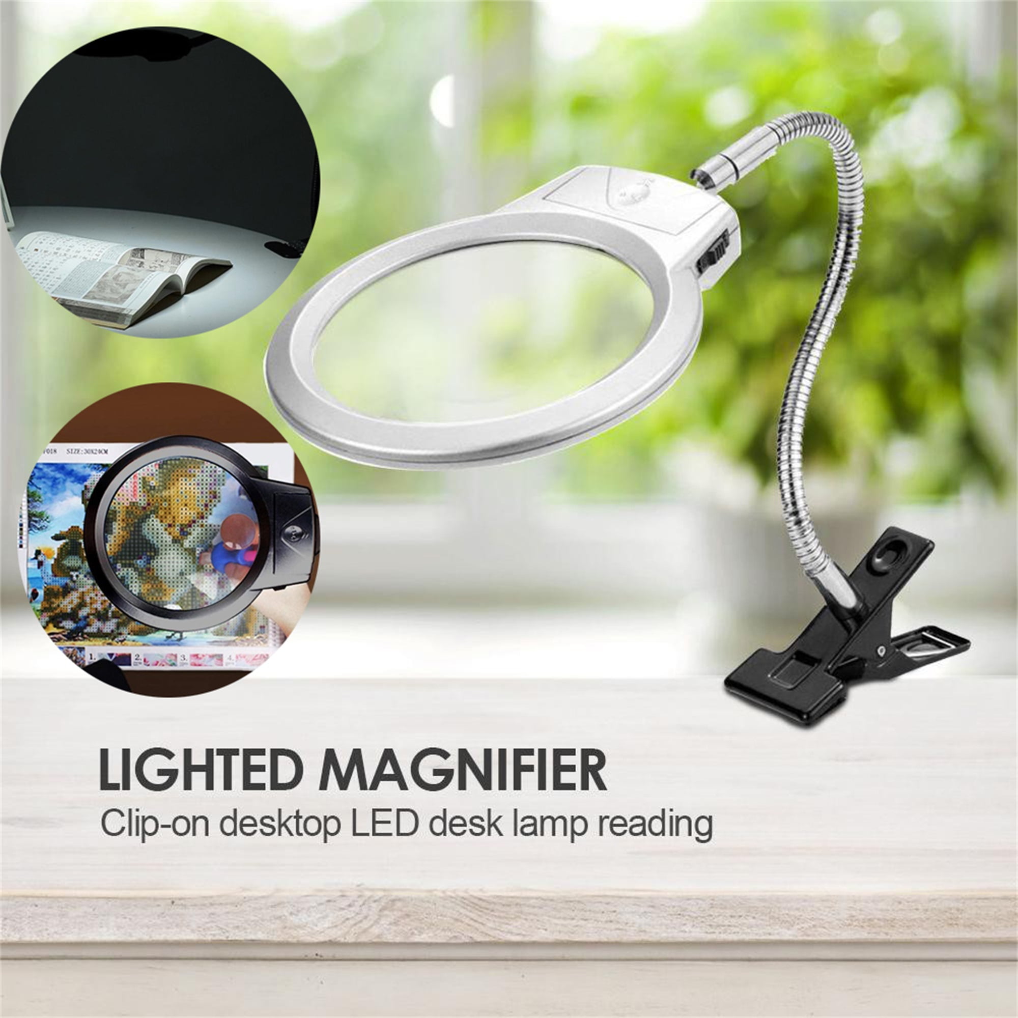 Magnifier LED Desk Lamp – All Diamond Painting