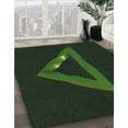 thumbnail image 2 of Ahgly Company Indoor Square Patterned Midnight Gray Area Rugs, 8' Square, 2 of 6