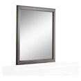 thumbnail image 1 of Benzara BM123498 Louis Philippe III Mirror, Gray, 1 of 1
