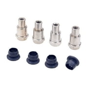 4 Pieces Metal Shock Absorber Bushing 1:8 RC Model Vehicle Scale Accessories Parts for Zd RC Car