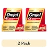 (2 pack) Orajel 4X Medicated Oral Pain Gel for Toothache & Gum Pain, 0.25 oz