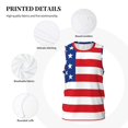 thumbnail image 3 of Pofeuu America Flags3 Print Basketball Jersey, Shirts for Men Youth Basketball Jersey Crew Neck-X-Large, 3 of 6