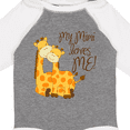 thumbnail image 4 of Inktastic My Mimi Loves Me Boys or Girls Long Sleeve Baby Bodysuit, 4 of 5