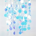 thumbnail image 5 of Iridescent Sequin Beaded Curtain,Blue Hanging Streamer Backdrop,Topboutique Bubble Beaded Curtains,Birthday Christmas Party Supplies for Window Doorway Wall Panel Backdrop,20 Pcs 3.3 ft, 5 of 6