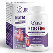 Nattoki-nase 4,000 FU 200mg Blood Flow, Heart & Cardiovascular Health 180 Capsules