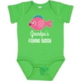 thumbnail image 3 of Inktastic Grandpa Fishing Buddy Girls Fish Girls Baby Bodysuit, 3 of 5