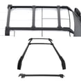 thumbnail image 2 of Ikon Motorsports 5PCS Roof Rack Rail & Cross Bars Fits 2021-2026 Ford Bronco Hardtop, Black Top Roof Rack Cross Bar Cargo Luggage Carrier Aluminum, 2 of 8