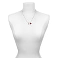 thumbnail image 3 of Delight Jewelry Stainless Steel 10mm Blank Disc - Red Lucky Ladybug Necklace and Dangle Earrings Set, 3 of 6