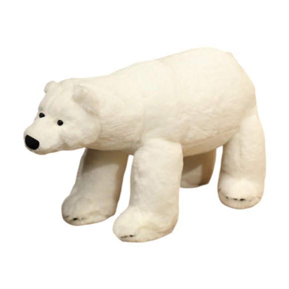 Lindo peluche de animal de peluche, almohada de peluche para colocar de pie o tumbado, decoración suave Medio