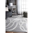 thumbnail image 2 of nuLOOM BDTP05A-406 Thomas Paul Power Loomed Octopus Grey 4' x 6' Area Rug, 2 of 2