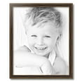 thumbnail image 2 of ArtToFrames 19x23" Gold with Burgundy Panel Picture Frame, Gold Wood Poster Frame, with Regular Acrylic and Foam Backing 3/16 inch (FBPL-4758), 2 of 7