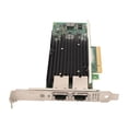 thumbnail image 1 of Carte PCIe, Double Port RJ45 10GB Ethernet Gigabit Durable pour Confortable, 1 of 7