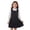 Q320 Black, variant on Likimi Children Girls Outfit Set Long Sleeve Solid Color Lapel Tops With Pleated Skirts Fashionable Clothes Set Size 3-4 Years