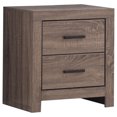 thumbnail image 2 of Wooden Nightstands, Brantford Barrel Oak 2-Drawer Nightstand, Oak Bedside Nightstands,Mdf Nightstands With Drawers, Furniture Bedroom Furniture Nightstands Brantford Barrel Oak 2-Drawer Nightstand, 2 of 15