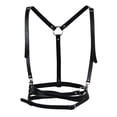 thumbnail image 1 of Harnais en Cuir pour Poitrine Bretelles Réglables Ceinture Costumes, 1 of 8