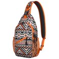 thumbnail image 1 of Sac à Dos Bohème Nordique avec Imprimé Symétrique Coloré, Sac de Randonnée Léger pour Extérieur, 1 of 2