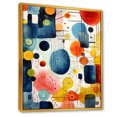 thumbnail image 2 of Designart "Mid Century Geometric Shapes in Colorful Display II" Abstract Framed Wall Art - Modern Colorful Abstract Geometric Entryway Framed Wall Art Print, 2 of 6