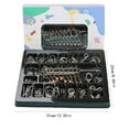 thumbnail image 2 of Metal Puzzle Ring Set, 20Pcs Metal Puzzles Brain Teasers, Educational Intellectual Toys, Chinese Ring Trick Toy For Party Kids & , Educational For Cognitive, 2 of 8