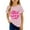 1#Pink, variant on Kiijoy Toddler Girls Birthday T-Shirt Letter Print Short Sleeve T Shirt Tee, Sizes 3-4