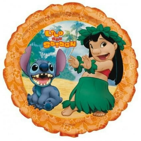 Lilo Stitch Foil Mylar Balloon 1ct Walmart Com