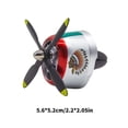 thumbnail image 3 of Fighter Aircraft Model Car Vent Clip On Scent Dispenser With Moving Rotor And Essential, 3 of 8