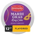 thumbnail image 2 of Community Coffee Mardi Gras King Cake Flavored 12 Count Coffee Pods, Medium Roast, Compatible with Keurig 2.0 K-Cup Brewers, Box of 12 Pods, 2 of 3